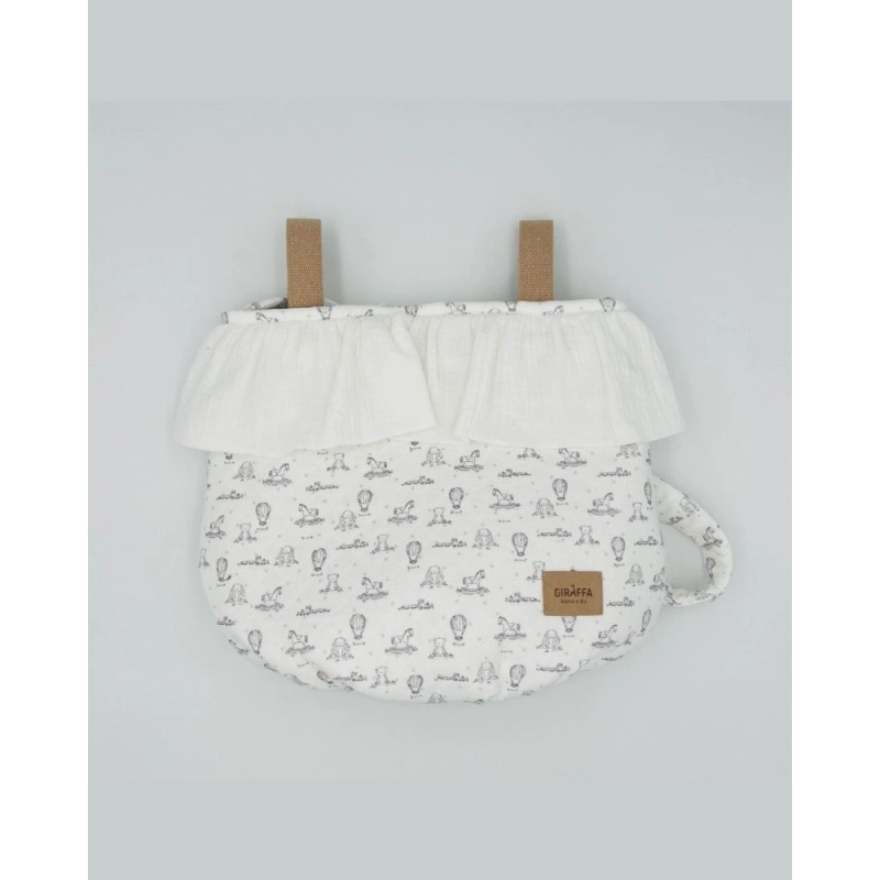 Bolsa Sweet Circus de Giraffa Bianca e Blu