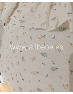 Bolsa Sweet Matteo Flores Giraffa Bianca e Blu