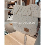 Bolsa Sweet Matteo Flores Giraffa Bianca e Blu
