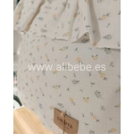 Bolsa Sweet Matteo Flores Giraffa Bianca e Blu