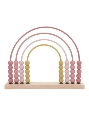 Juguete Abaco madera de Little Dutch Rosa