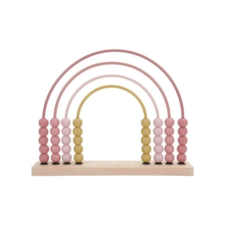 Juguete Abaco madera de Little Dutch Rosa