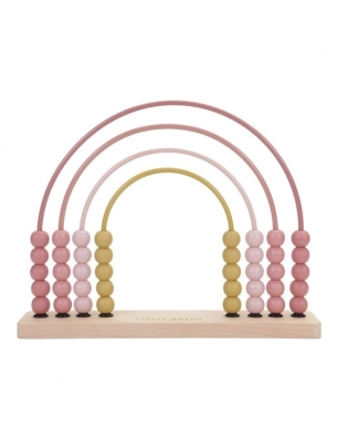 Juguete Abaco madera de Little Dutch Rosa