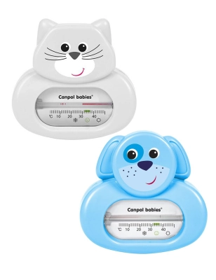 Termómetro de baño para bebé Perro Gato de Canpol Babies