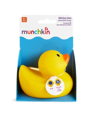 Patito de baño termosensible White Hot de Munchkin