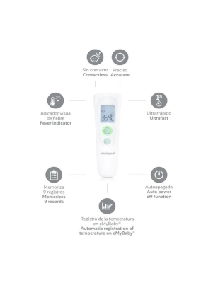 Termómetro Sin Contacto Thermo Advanced Easy de Miniland