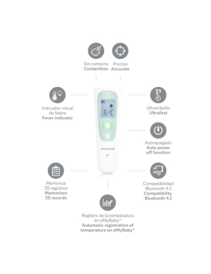 Termómetro Bluetooth Thermo Advanced de Miniland