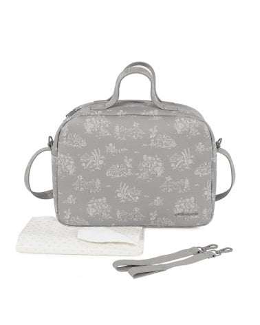 Bolsa Canastilla Toile De Jouy Pasito a Pasito Forest