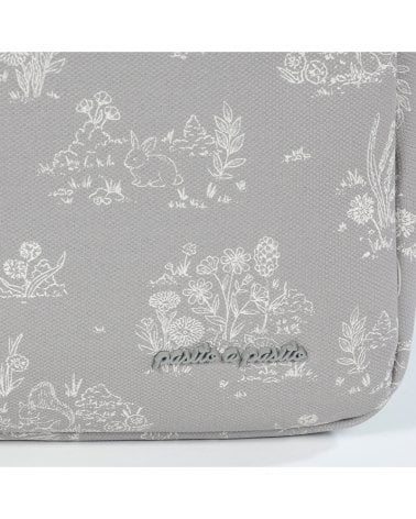 Bolsa Canastilla Toile De Jouy Pasito a Pasito Forest