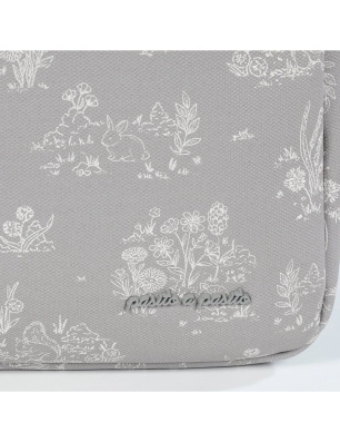 Bolsa Canastilla Toile De Jouy Pasito a Pasito Forest