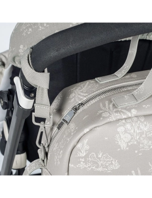 Bolsa Canastilla Toile De Jouy Pasito a Pasito Forest