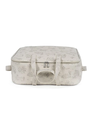 Maleta Maternal Toile de Jouy Pasito a Pasito Cream