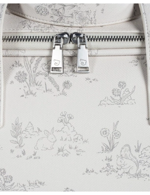 Maleta Maternal Toile de Jouy Pasito a Pasito Cream