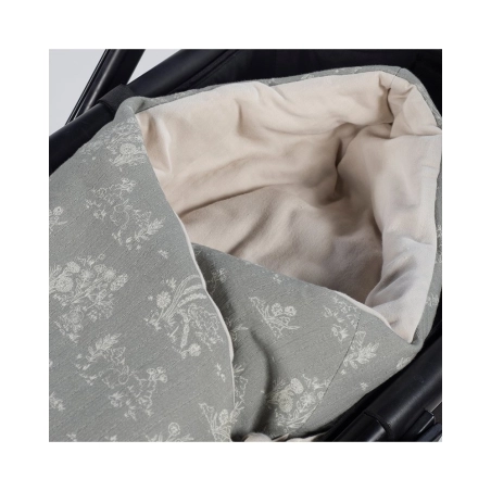 Saco Capucha Toile de Jouy Pasito a Pasito Forest