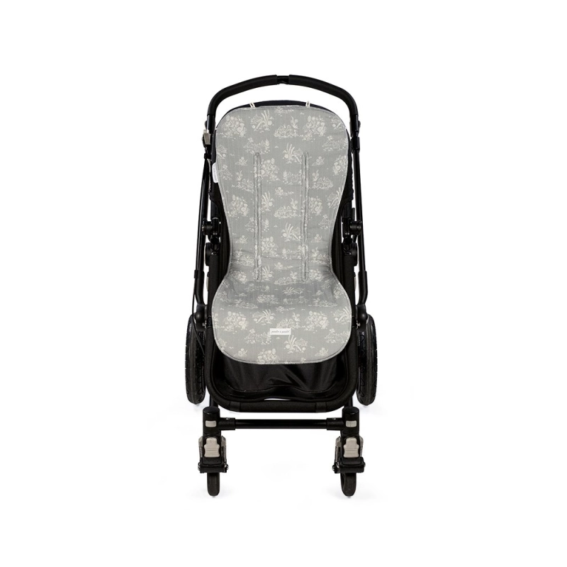 Colchoneta Silla Toile de Jouy Pasito a Pasito Colchoneta Silla Toile de Jouy Pasito a Pasito