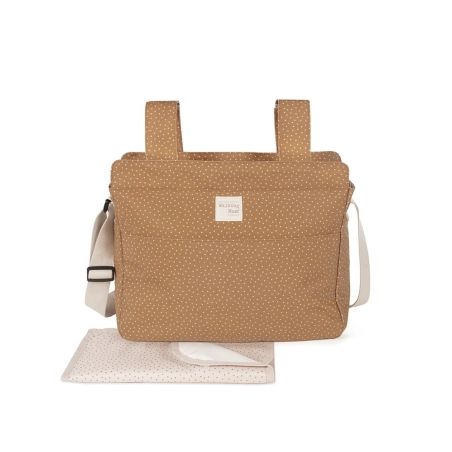 Bolsa Panera Topito Poppy de Walking Mum Canela