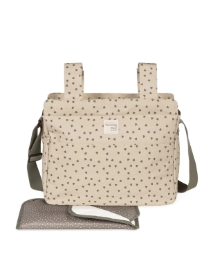 Bolsa Panera Corazones Poppy de Walking Mum