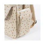 Mochila Maternal Corazones Poppy Walking Mum Canela