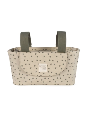 Bolso Organizador Corazones Poppy Walking Mum Musgo