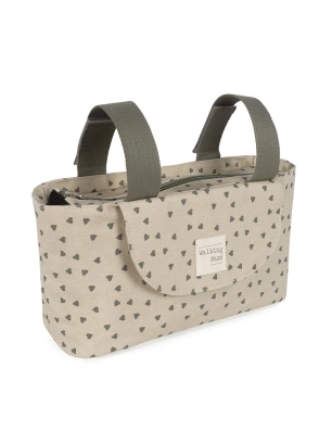 Bolso Organizador Corazones Poppy Walking Mum Musgo