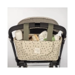 Bolso Organizador Corazones Poppy Walking Mum Musgo