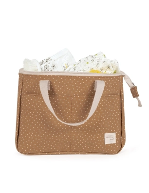 Neceser Higiene Topitos Poppy Walking Mum Canela