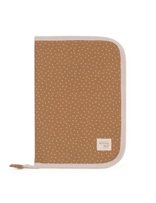 Libro Nacimiento Topito Poppy Walking Mum Canela