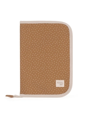 Libro Nacimiento Topito Poppy Walking Mum Canela