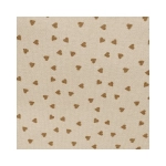 Maleta Maternal Corazones Poppy Walking Mum Canela