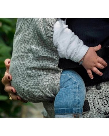 Mochila Porteo Neko Smart Baby Grey Diamond