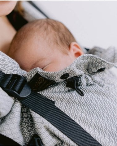Mochila Porteo Neko Smart Baby Grey Diamond