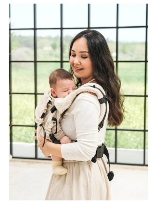 Mochila Porteo Neko Smart Baby Lino Perla
