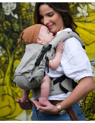 Mochila Porteo Neko Smart Baby Moss