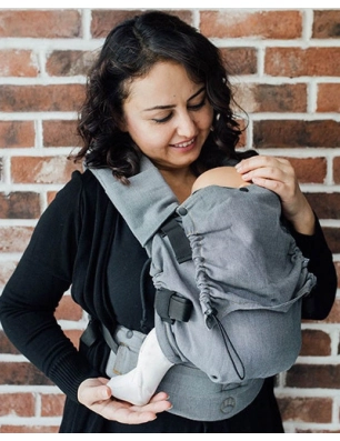 Mochila Porteo Neko Smart Baby Bold Gris