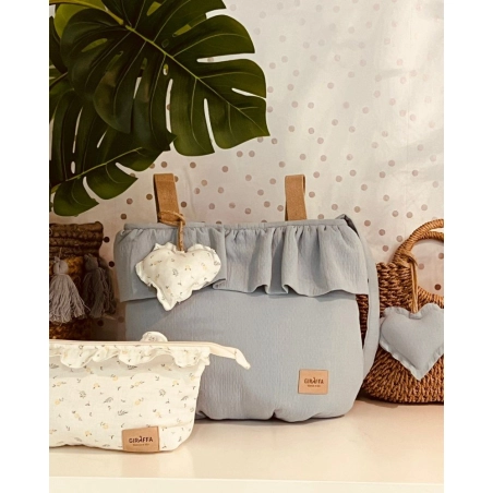 Bolsa Sweet Muffi Giraffa Bianca e Blu