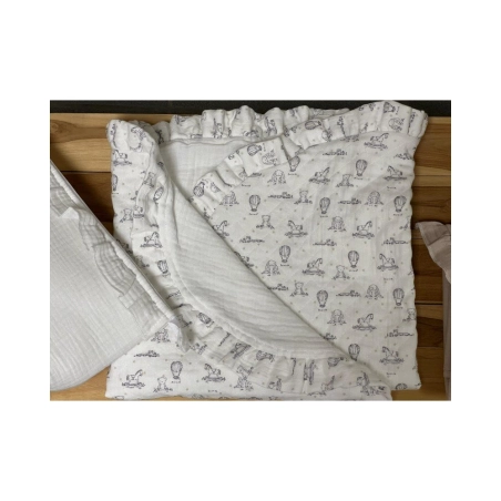 Arrullo Circus Giraffa Bianca e Blu