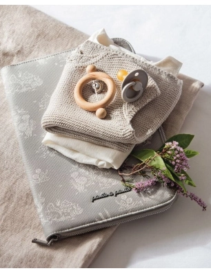 Portadocumentos Toile de Jouy de Pasito a Pasito Forest