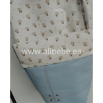 Saco de Silla Hedwig de Rosy Fuentes Azul Empolvado