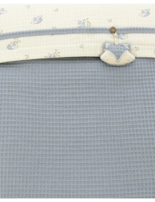 Saco Silla Universal Fox Waffle Rosy Fuentes Azul Empolvado