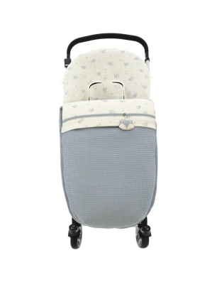 Saco Silla Universal Fox Waffle Rosy Fuentes Azul Empolvado