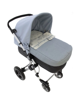 Saco Coche 3 Usos Fox Waffle Rosy Fuentes Azul Empolvado