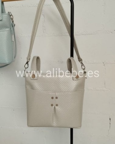 Bolsa Talega Girafa de Rosy Fuentes Camel