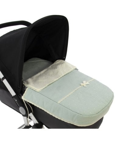 Saco para Capazo 3 usos Modelo 842 Allariz de Rosy Fuentes Verde