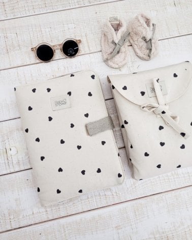 Cambiador de Viaje Cute de Babyshower Rock & Love