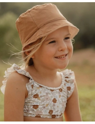 Gorro para el Sol Reversible Vintage de Little Dutch