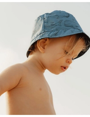 Gorro Sol Reversible Sea Life Little Dutch