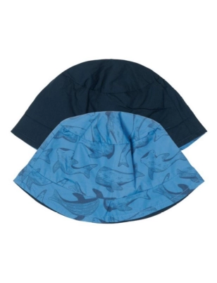 Gorro para el Sol Reversible Sea Life de Little Dutch