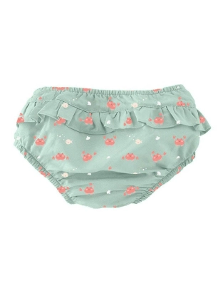 Bañador Pañal Volantes Crab de Monnëka Sage