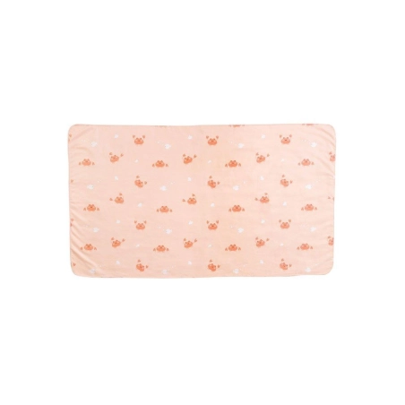 Toalla Microfibra Crab de Monnëka Coral