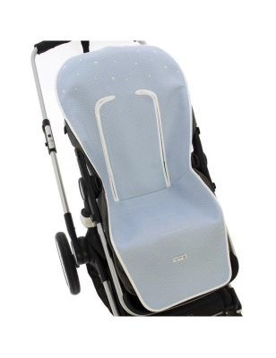 Colchoneta de Silla Aurora de Rosy Fuentes Azul Empolvado